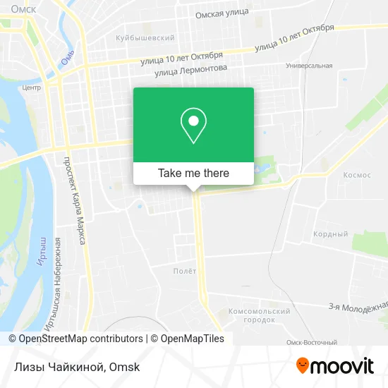 Лизы Чайкиной map