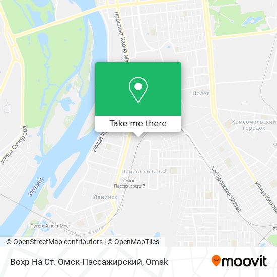 Вохр На Ст. Омск-Пассажирский map