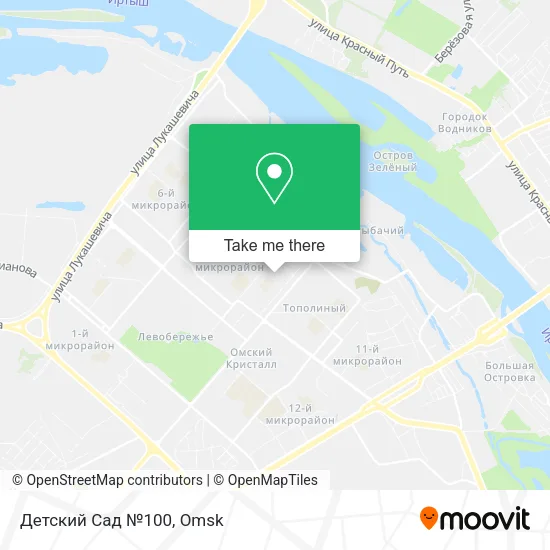 Детский Сад №100 map