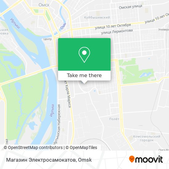 Магазин Электросамокатов map