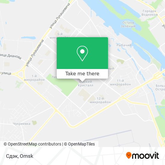 Сдэк map