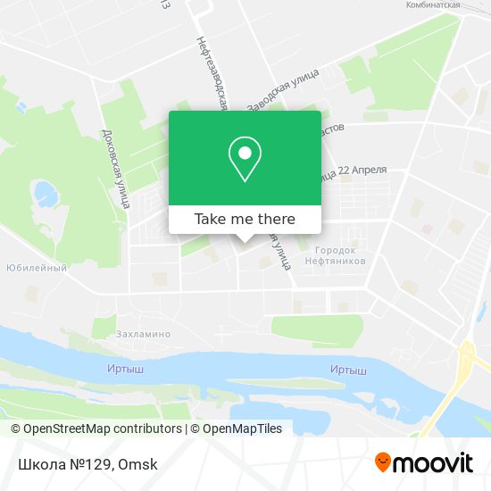Школа №129 map