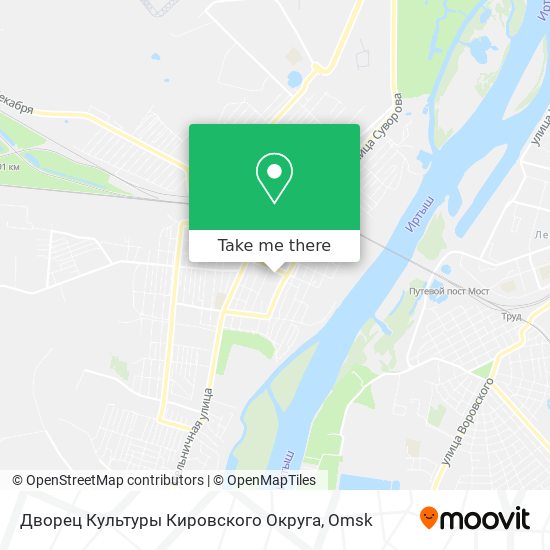 Дворец Культуры Кировского Округа map