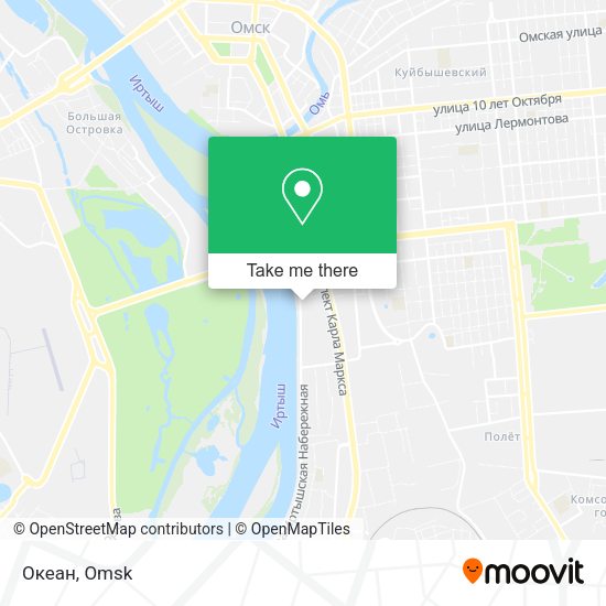 Океан map