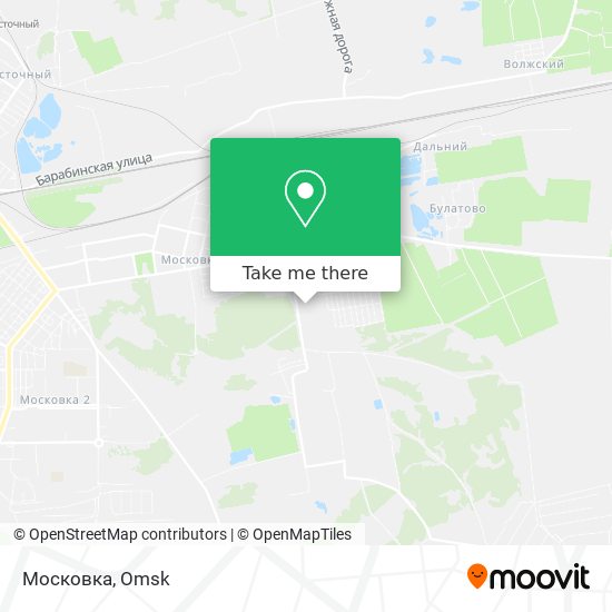 Московка map