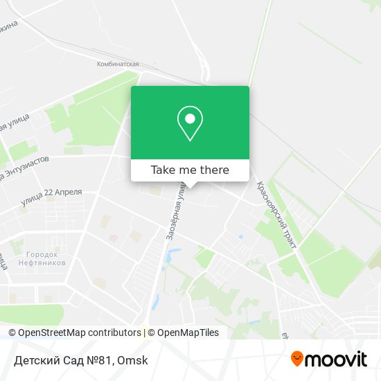 Детский Сад №81 map