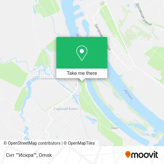 Снт ""Искра"" map