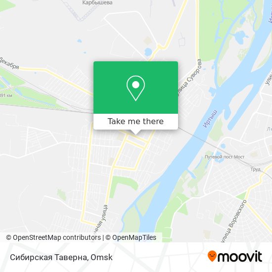 Сибирская Таверна map