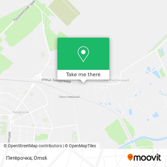 Пятёрочка map