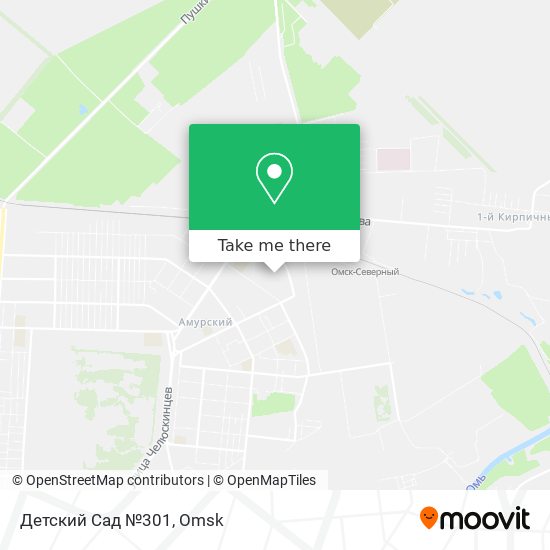 Детский Сад №301 map