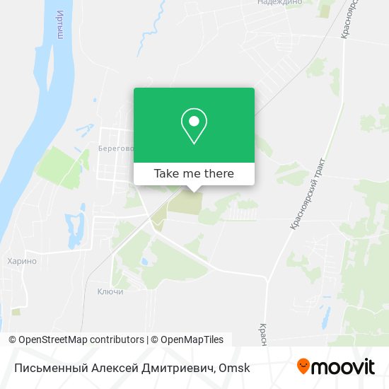 Письменный Алексей Дмитриевич map