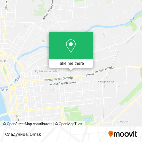 Сладуница map