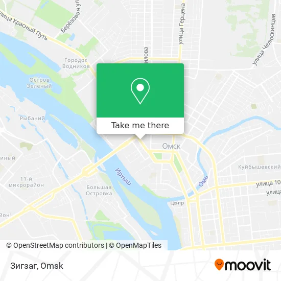 Зигзаг map