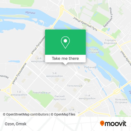 Ozon map