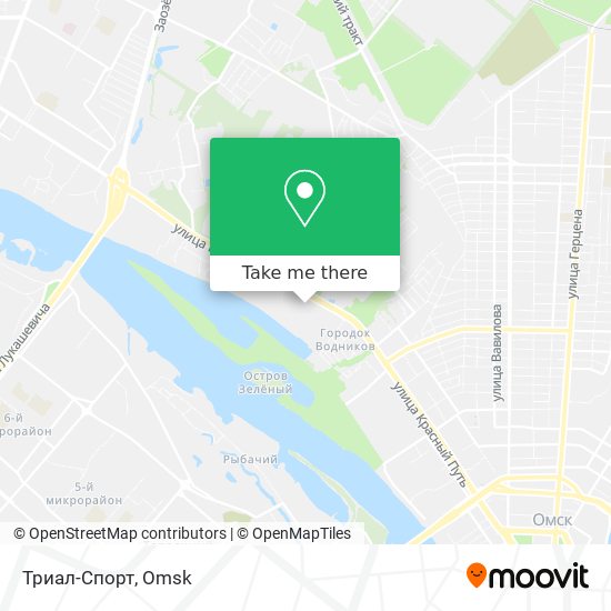 Триал-Спорт map
