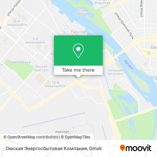 Омская Энергосбытовая Компания map