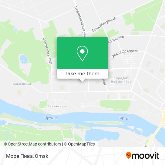 Море Пива map