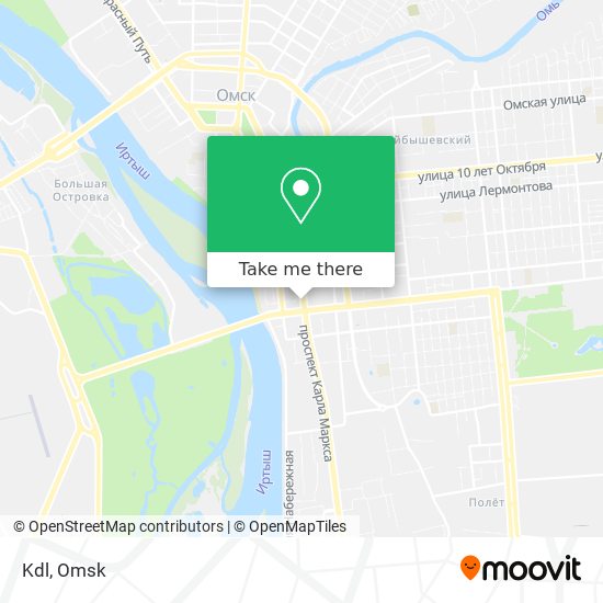 Kdl map