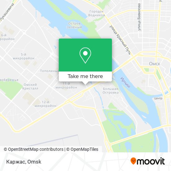 Каржас map