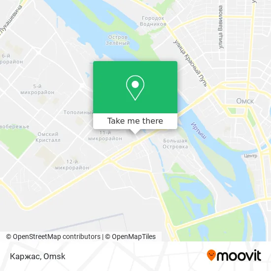 Каржас map