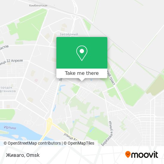Живаго map