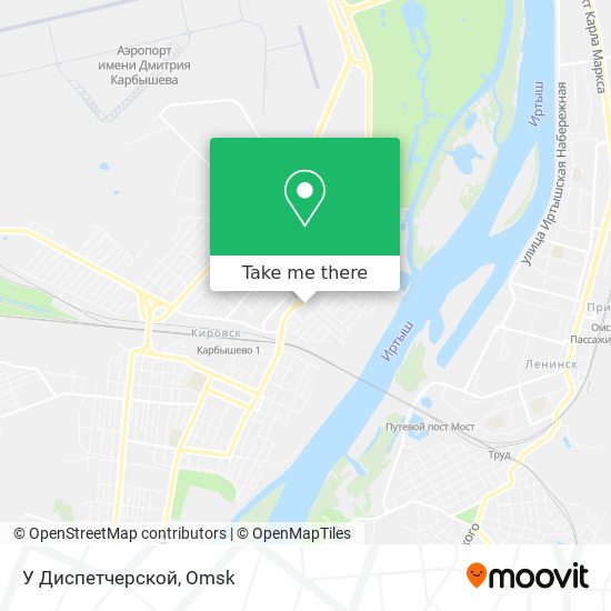 У Диспетчерской map