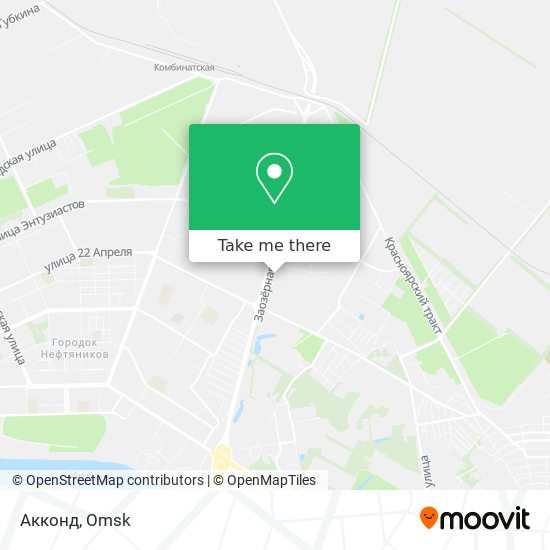 Акконд map