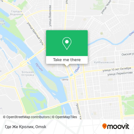 Где Же Кролик map