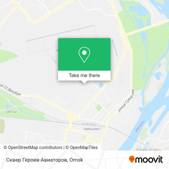 Сквер Героев-Авиаторов map