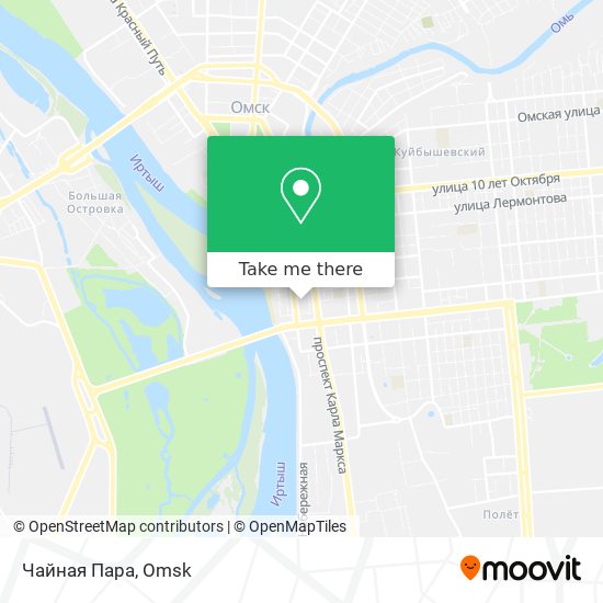 Чайная Пара map
