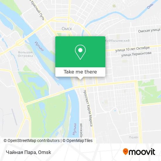 Чайная Пара map