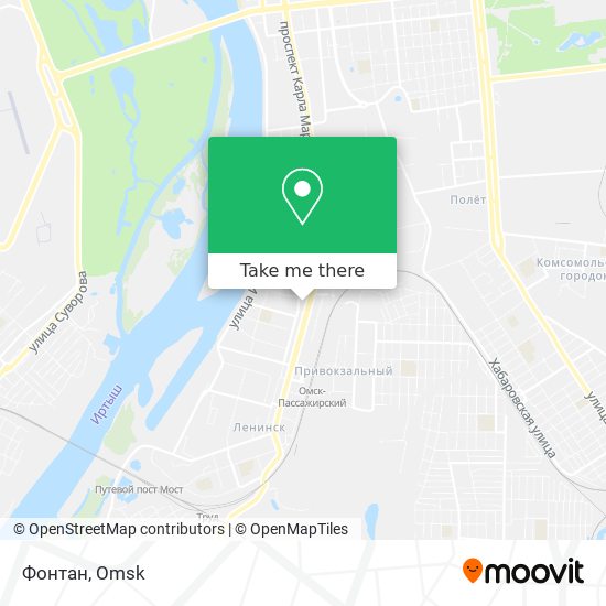 Фонтан map