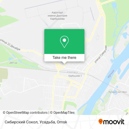 Сибирский Сокол, Усадьба map