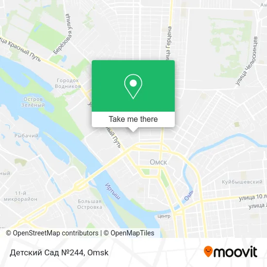 Детский Сад №244 map