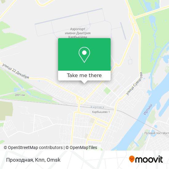 Проходная, Кпп map