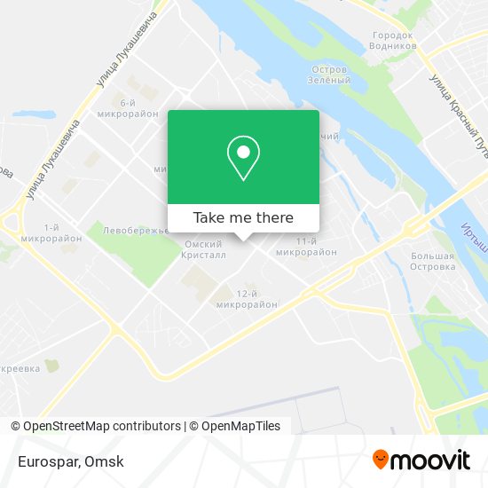 Eurospar map