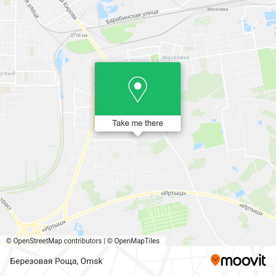 Березовая Роща map