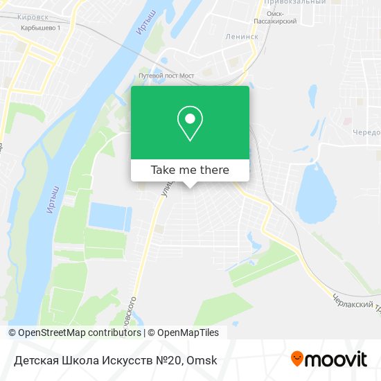 Детская Школа Искусств №20 map