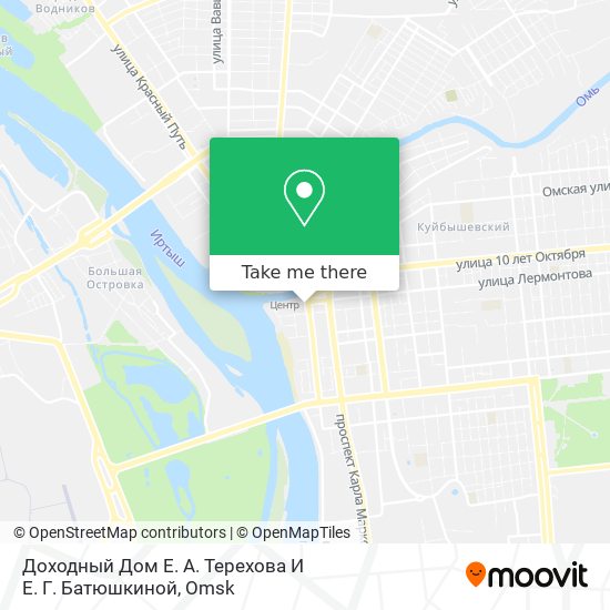Доходный Дом Е. А. Терехова И Е. Г. Батюшкиной map