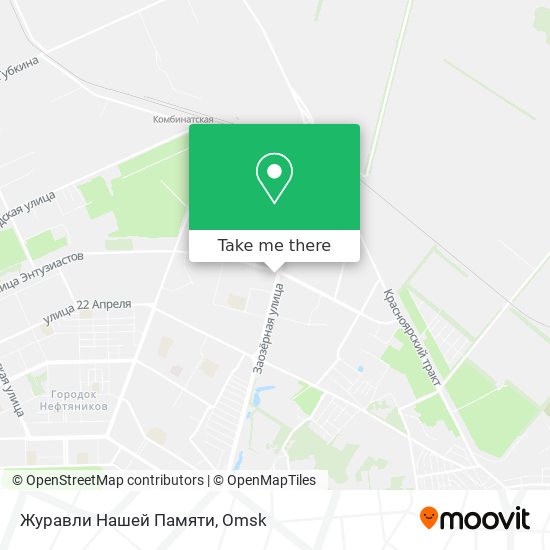Журавли Нашей Памяти map
