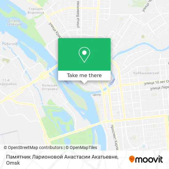 Памятник Ларионовой Анастасии Акатьевне map