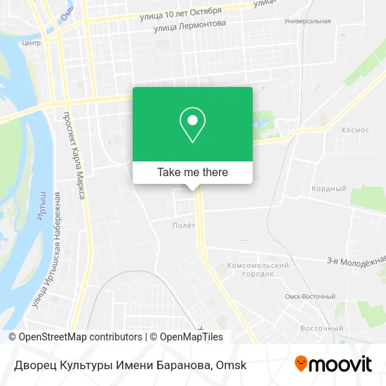 Дворец Культуры Имени Баранова map