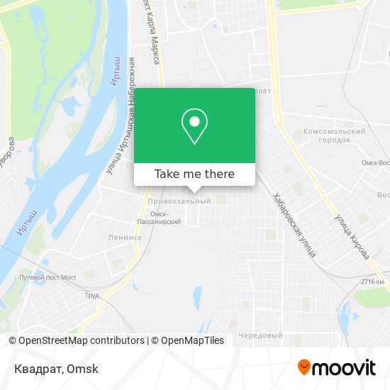Квадрат map