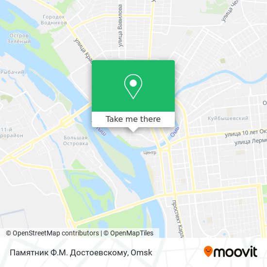 Памятник Ф.М. Достоевскому map