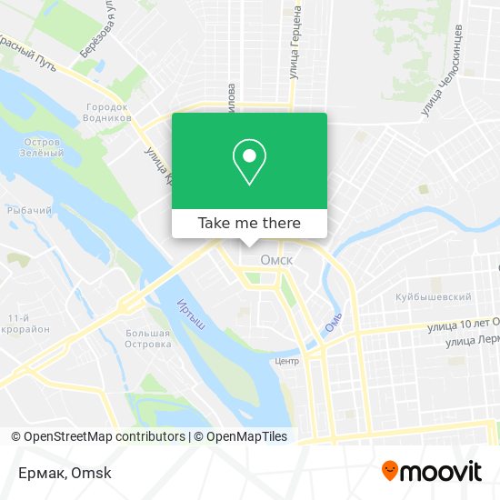Ермак map