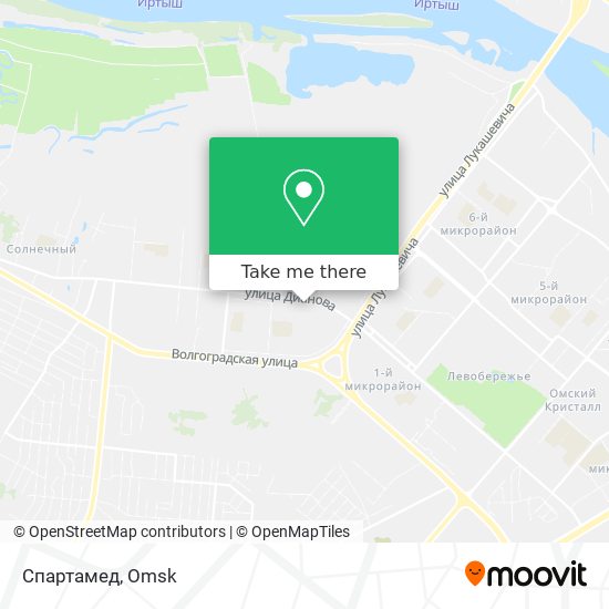 Спартамед map