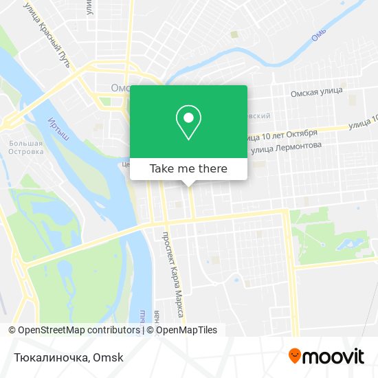 Тюкалиночка map