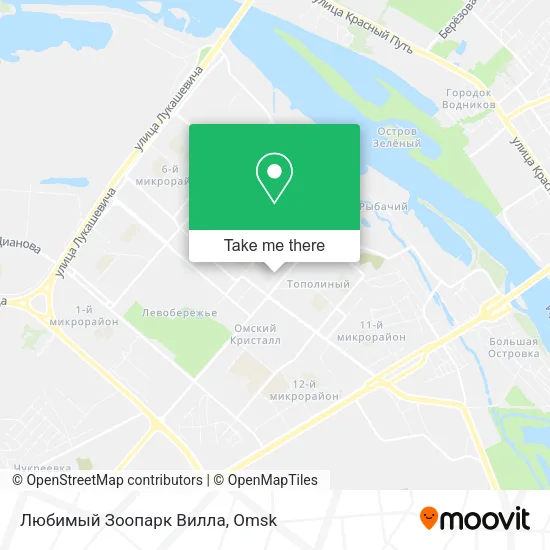 Любимый Зоопарк Вилла map
