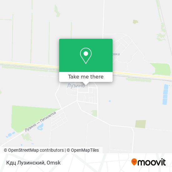 Кдц Лузинский map