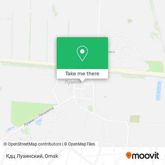 Кдц Лузинский map